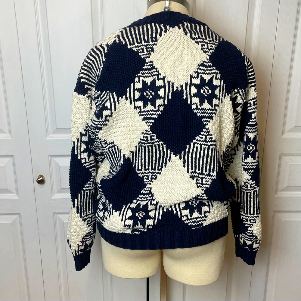 90s CANARY ISLAND Cotton Knit Sweater
